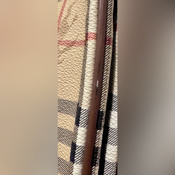 BURBERRY Vintage Haymarket Check Canvas Garment Bag - Picture 10 of 17